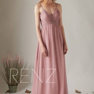 Bridesmaid Dress Dusty Rose Boho Wedding